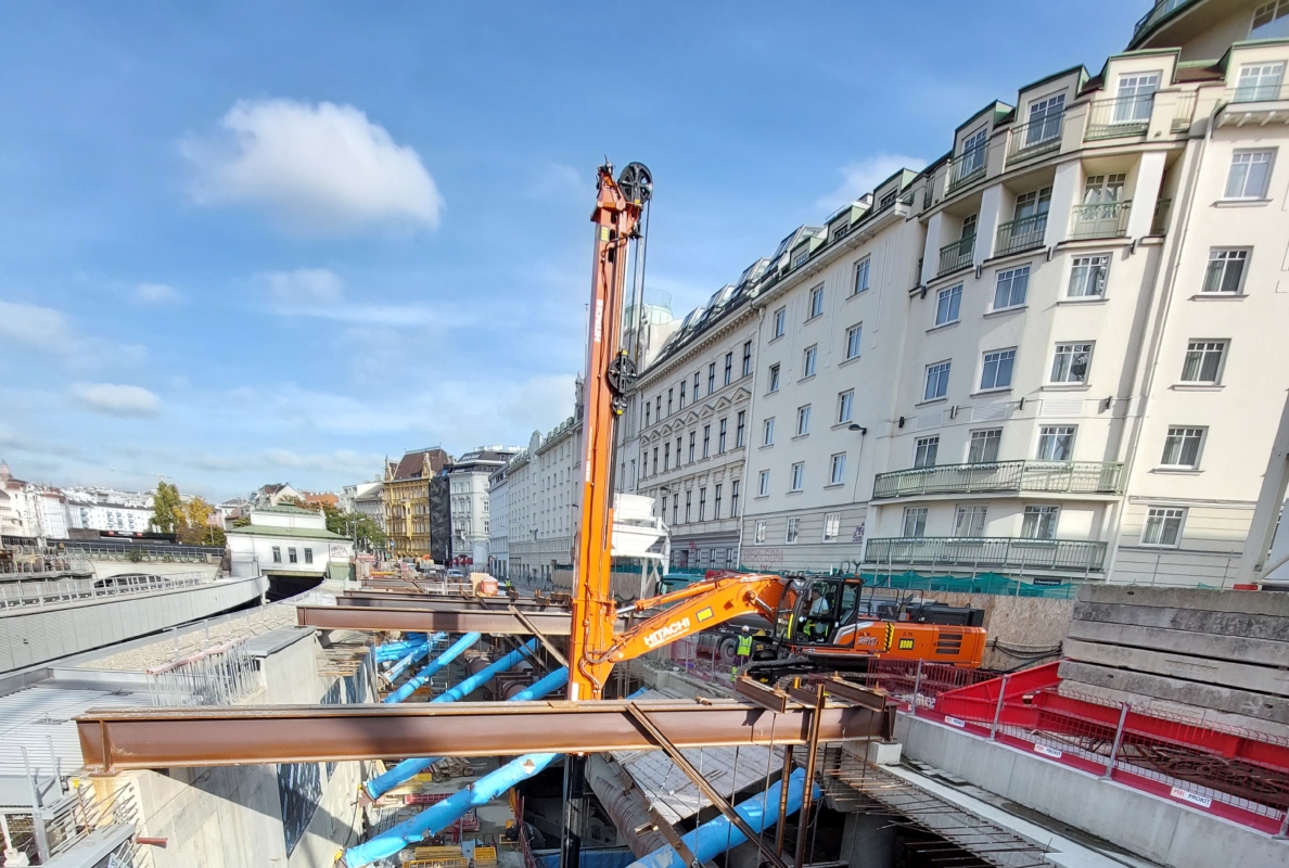 Hitachi ZX350LC-7 CTA is ideal for Austrian infrastructure project