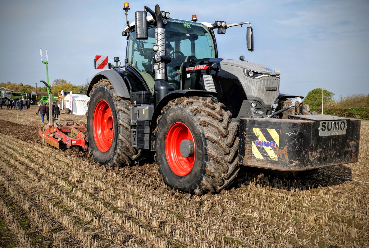 Tractor of Farm Influencer Olly Harrison