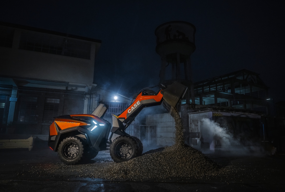 CASE Construction Equipment Unveils Impact: A Compact Wheel Loader Concept at Bauma 2025