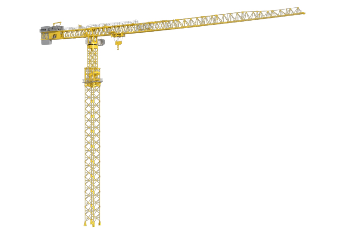 Manitowoc launches largest topless tower crane from Asia Range: the Potain MCT 2205