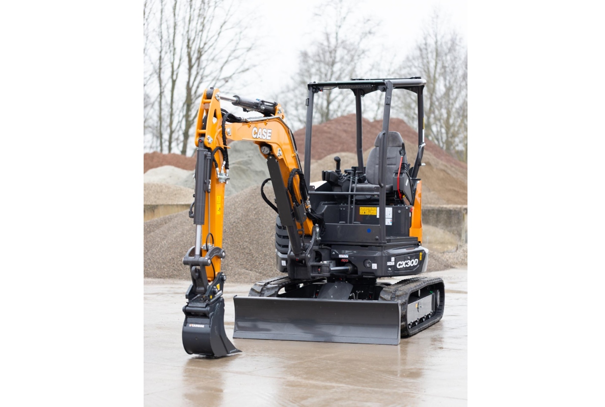 CASE Construction Equipment next-gen mini excavator