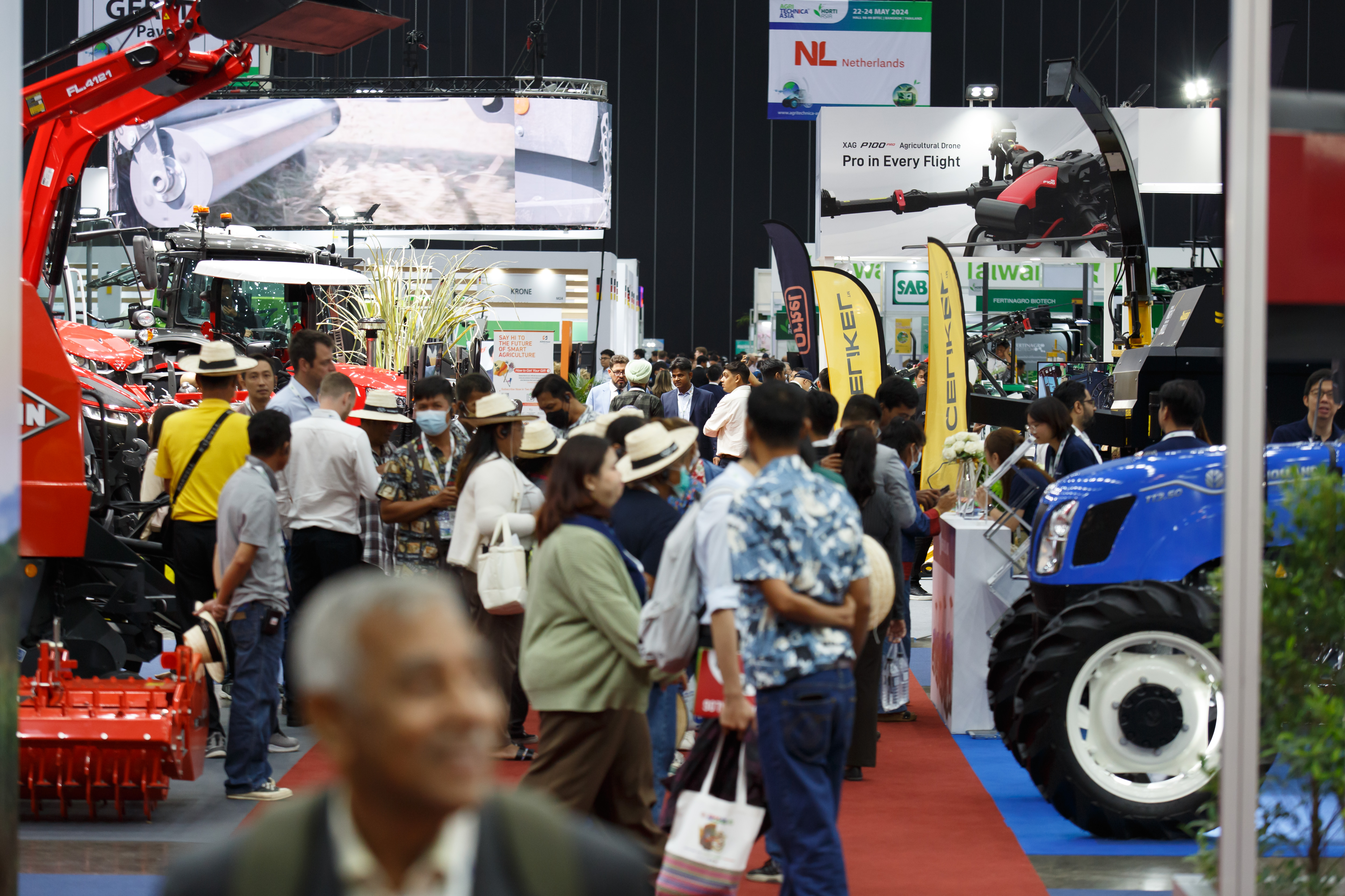 353 exhibitors from 28 countries participated in Agritechnica Asia