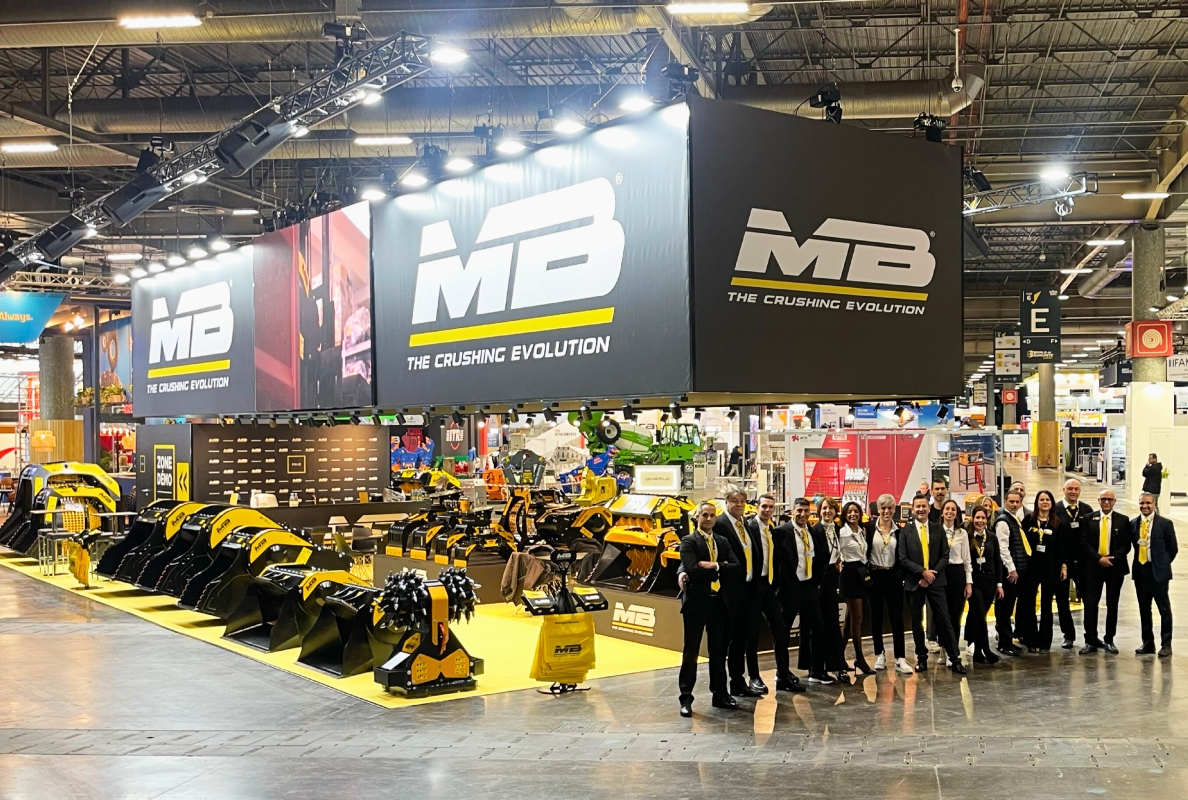 MB Crusher at Intermat 2024