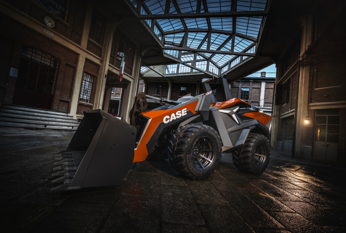 CASE Construction Equipment Unveils Impact: A Compact Wheel Loader Concept at Bauma 2025