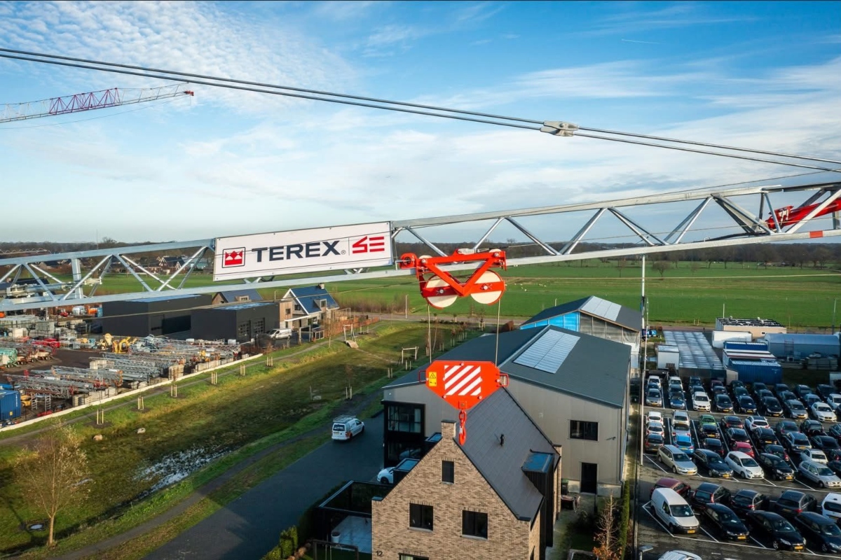Raimondi-Terex crane in Netherland