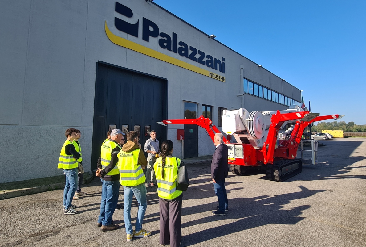 Palazzani Industrie Hosts Engineering Students from the University of Brescia for a Training Day