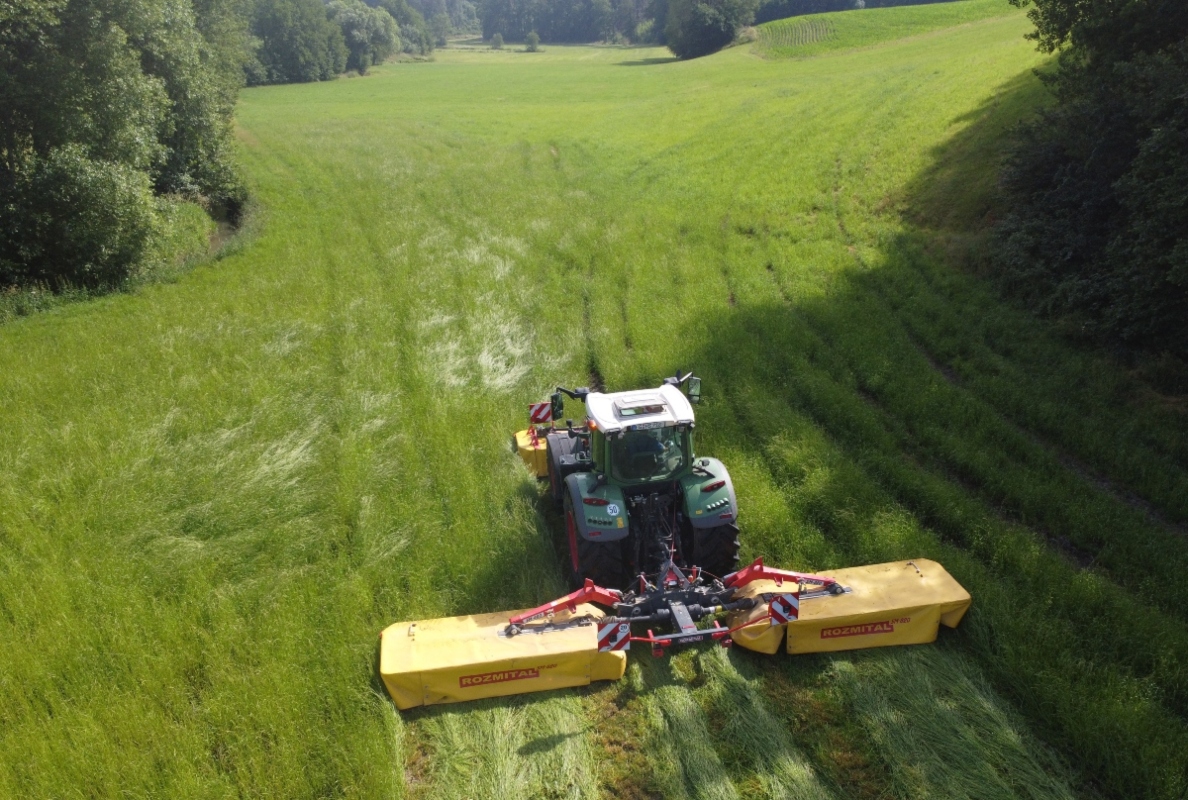 One German farm, four ROZMITAL machines
