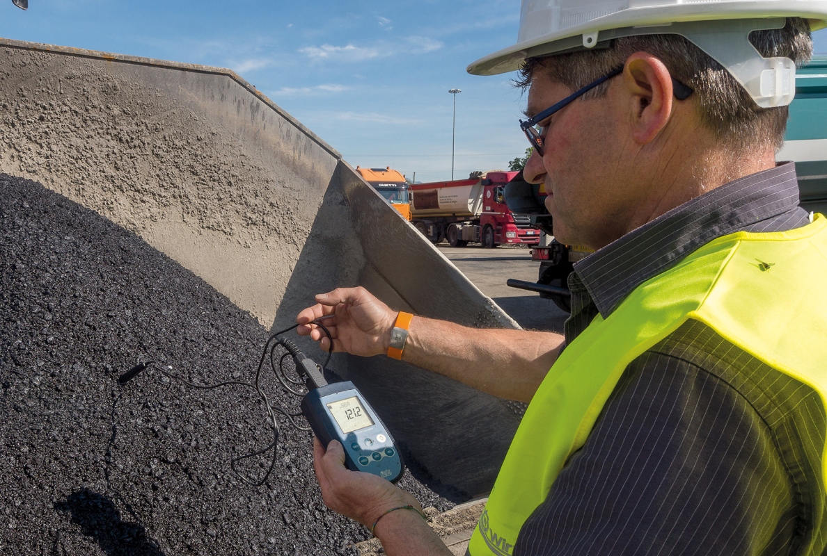Benninghoven Asphalt mixing