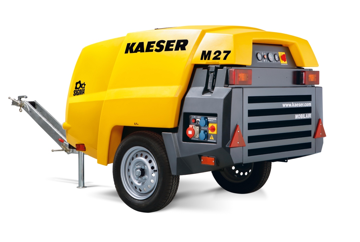 The Mobilair M27 not only delivers impressive performance, but is also available with a wide range of equipment options to ensure maximum flexibility.