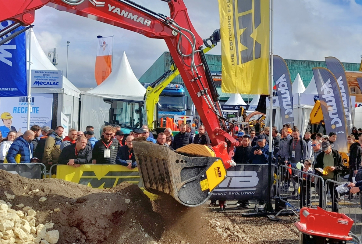 MB Crusher at Intermat 2024
