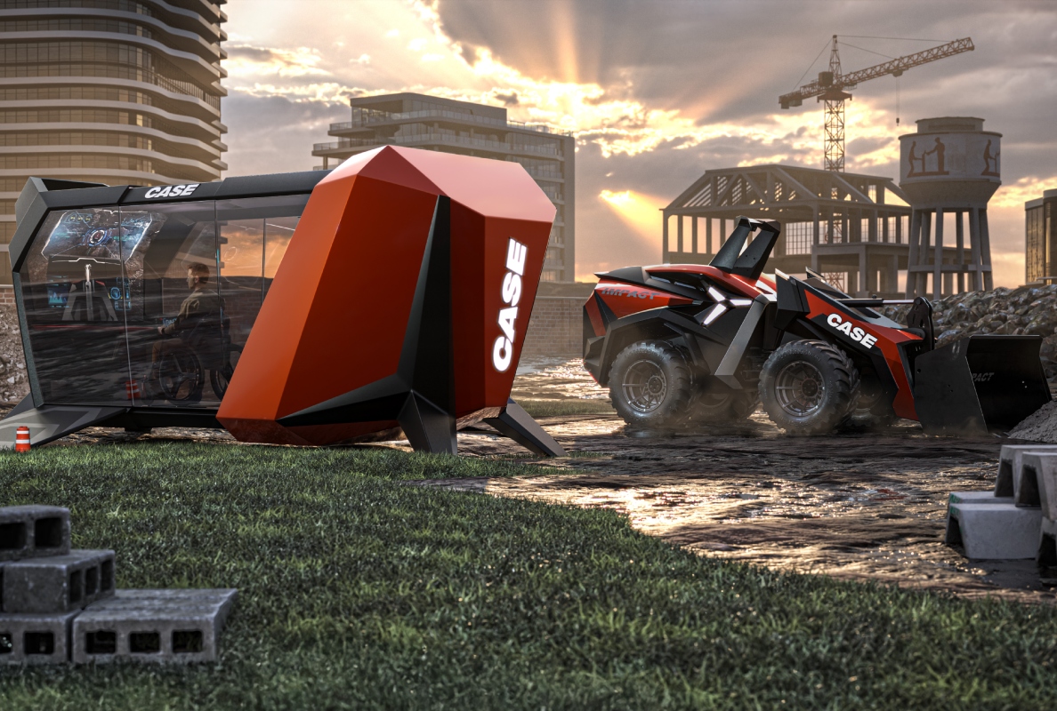 CASE Construction Equipment Unveils Impact: A Compact Wheel Loader Concept at Bauma 2025