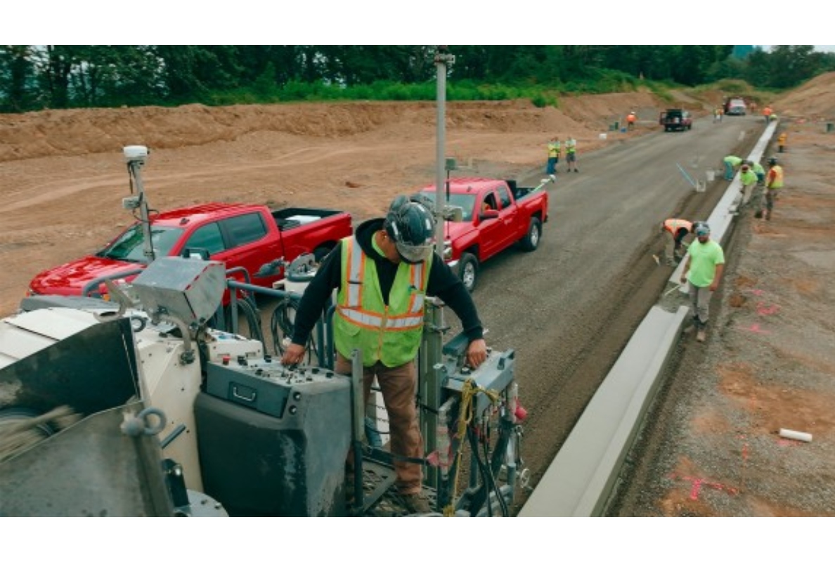 Ideal visibility of all important parts of the machine and the construction process.