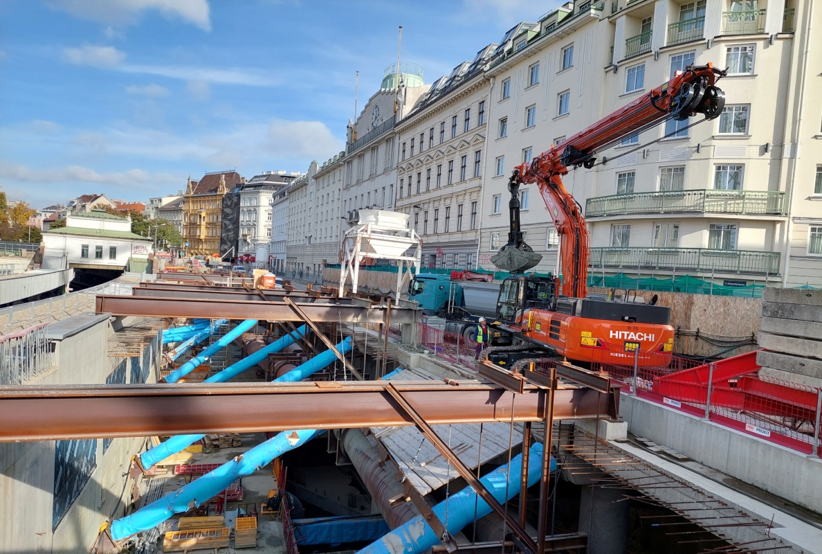 Hitachi ZX350LC-7 CTA is ideal for Austrian infrastructure project