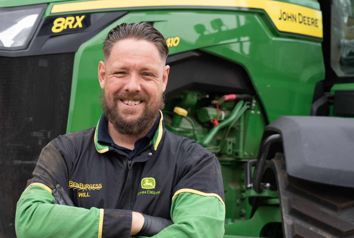 William Foster pursued a career within the agricultural engineering sector after 23 years’ service in the Army.