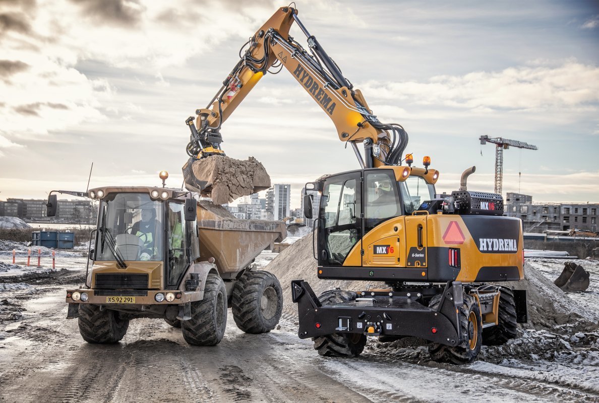 The new Hydrema MX series