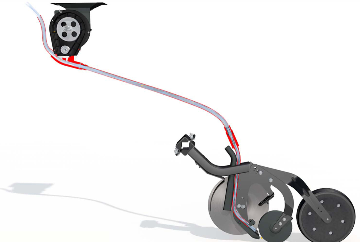 The concave single-disc coulter