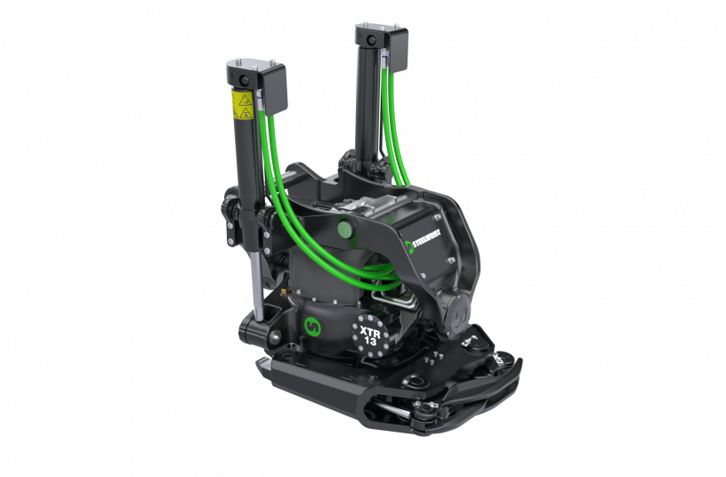 Steelwrist XTR13 tiltrotator with SQ50 interface