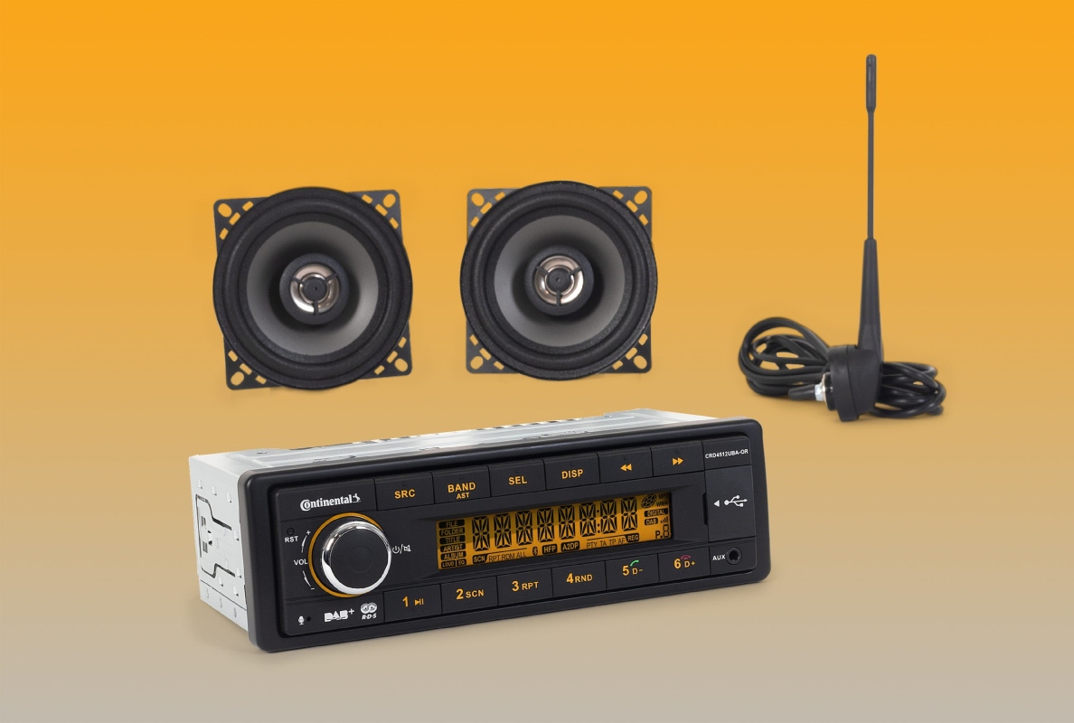 Continental radios are engineered to deliver durability and reliability under rugged use and high vibration.