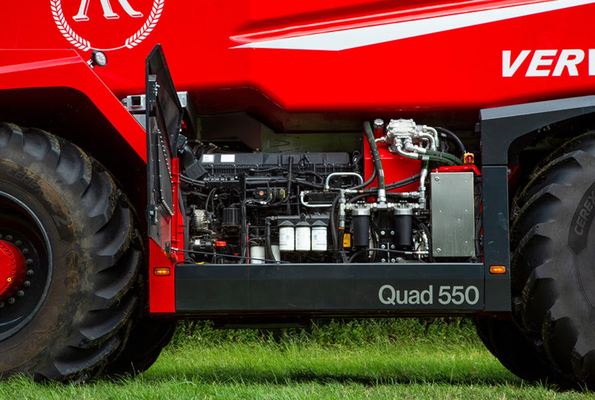 Easy access to vital components was a key design element