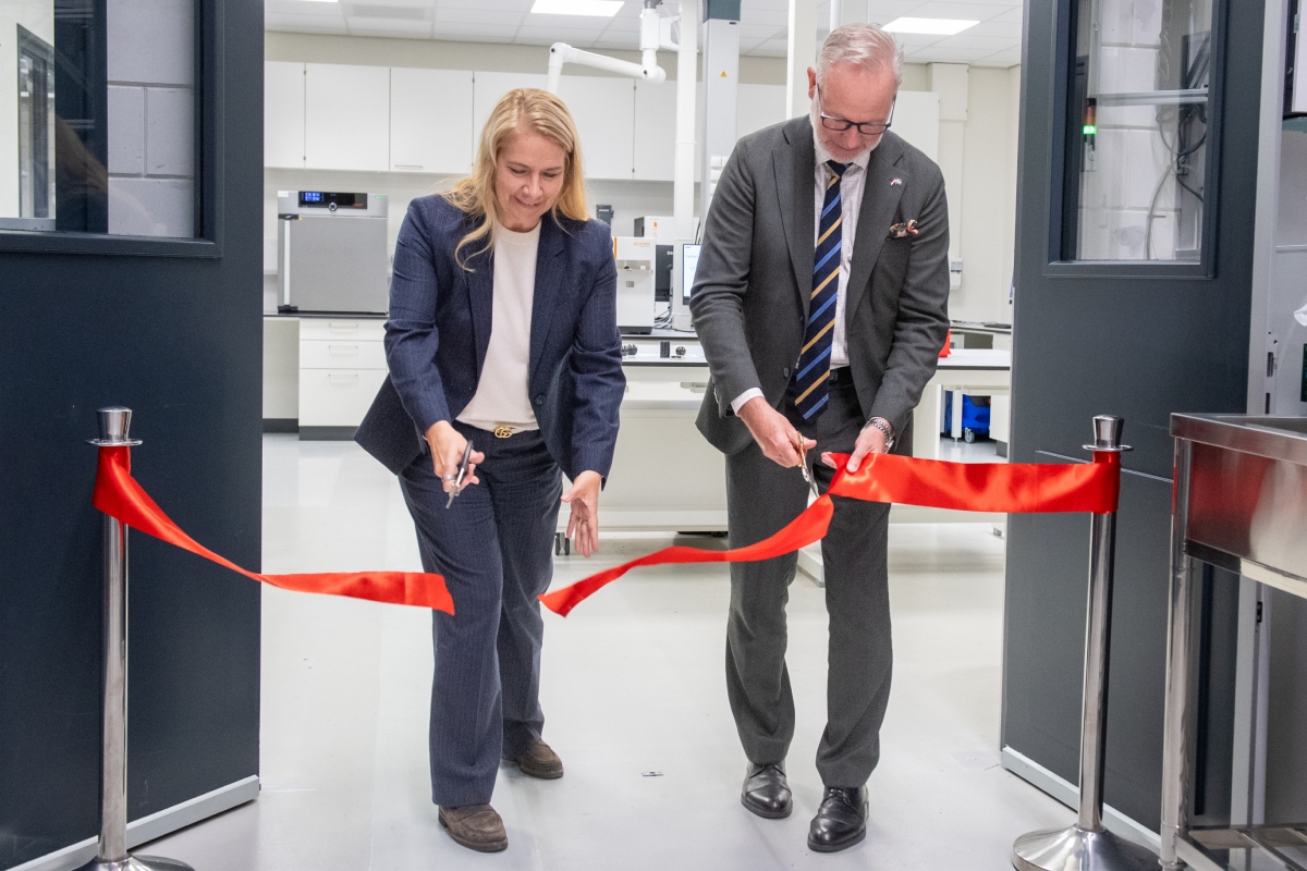 Annika Ölme and Julius Liljeström