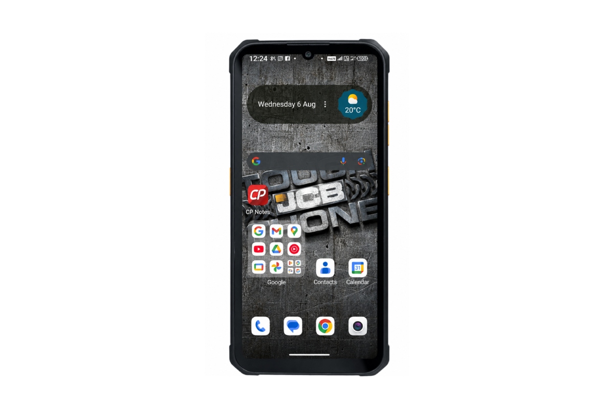 JCB Toughphone E10 with Command Post Notes
