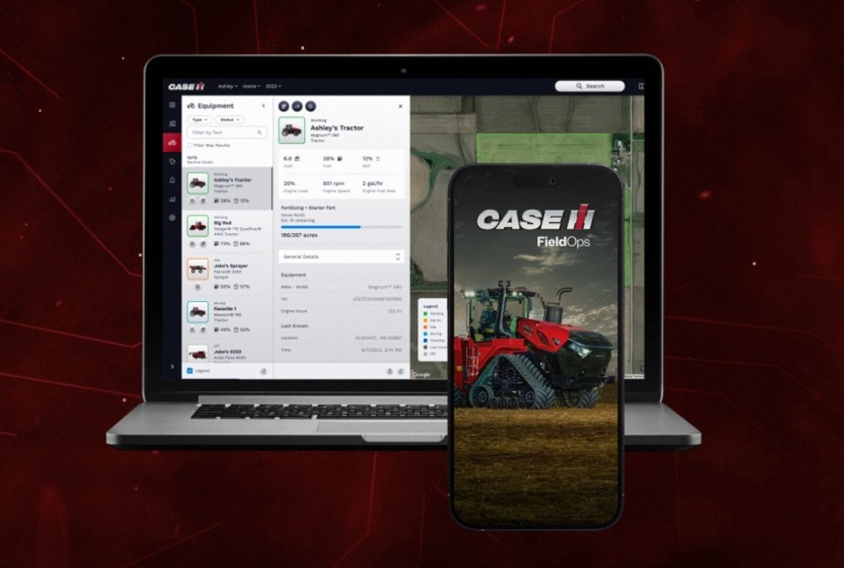 Case IH Unveils Precision Technology Updates at Agrishow Featuring New Case IH FieldOps App