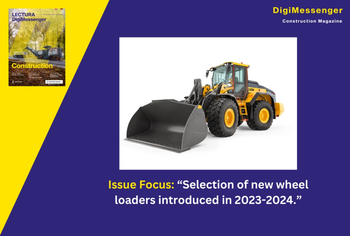 Selection of new wheel loaders introduced in 2023-2024