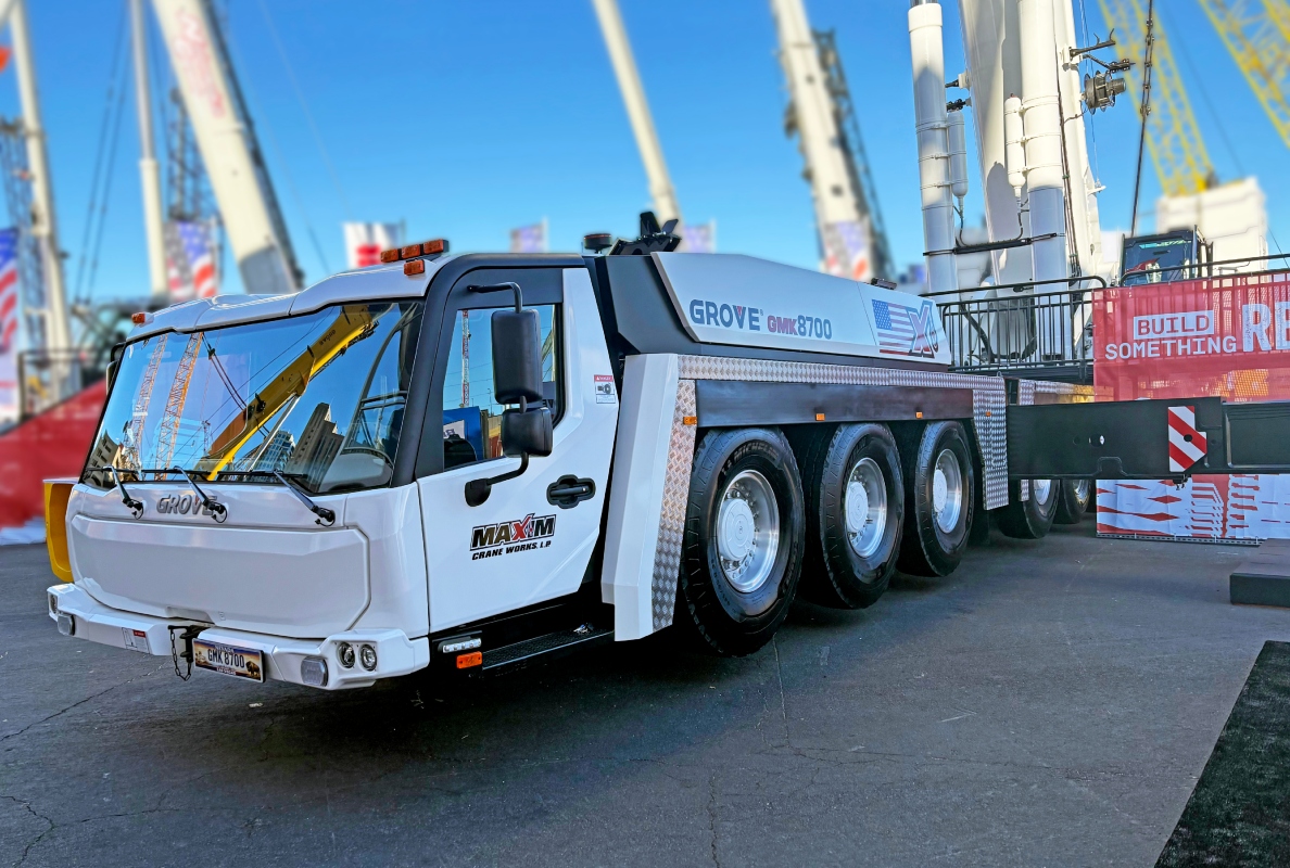 Grove unveils new range-topping all-terrain crane at CONEXPO 2026