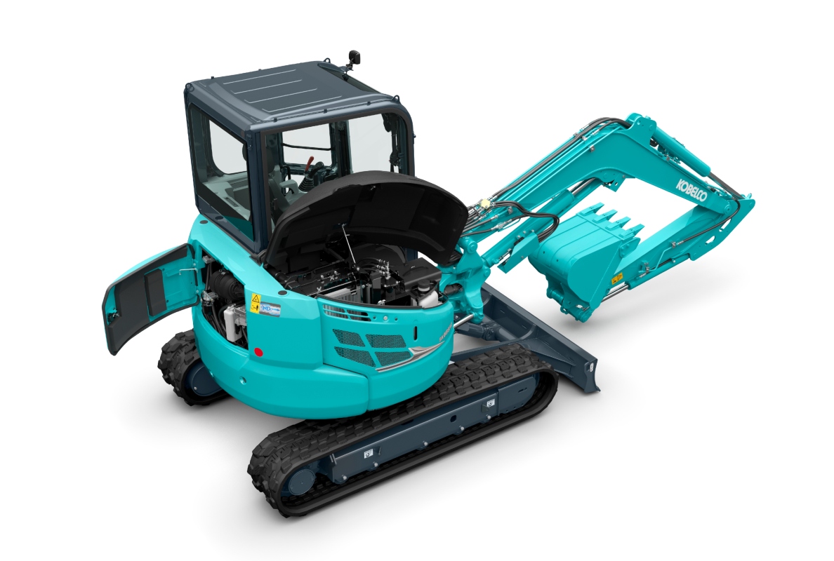 KOBELCO introduces KOMEXS telematics to mini-excavator range