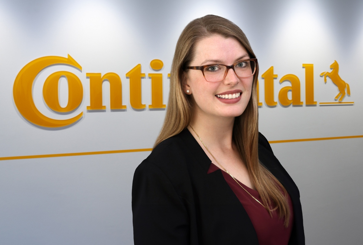 Lisa Reiners, new product manager for agricultural tires at Continental.