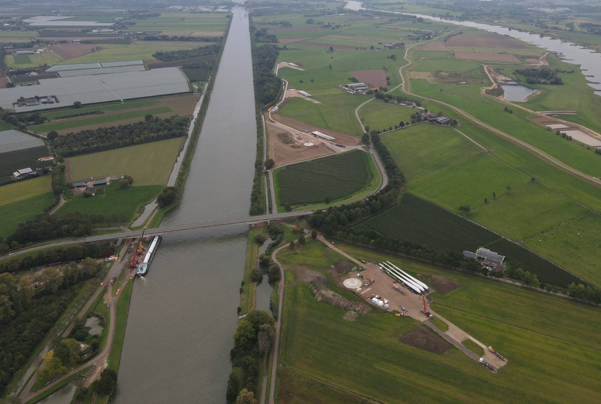 The Logistical Power behind Wind Farm Goyerbrug