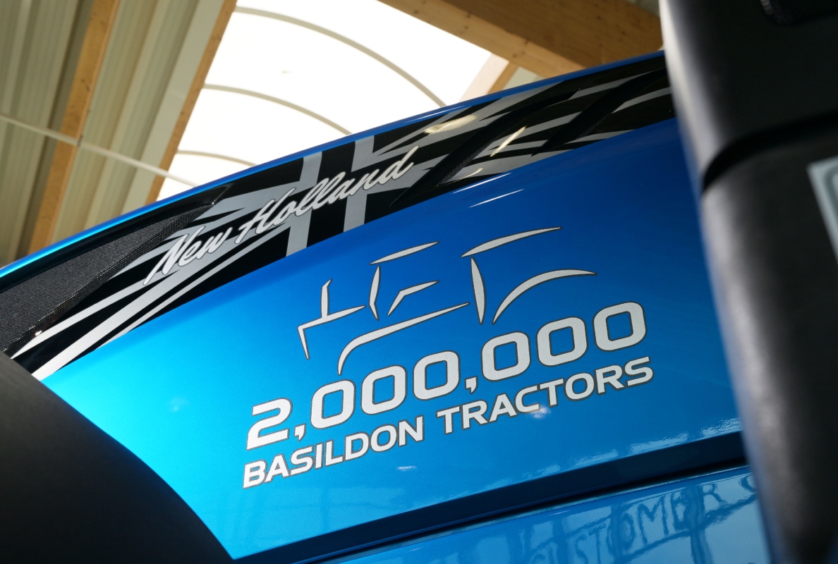 New Holland marks two millionth Basildon tractor
