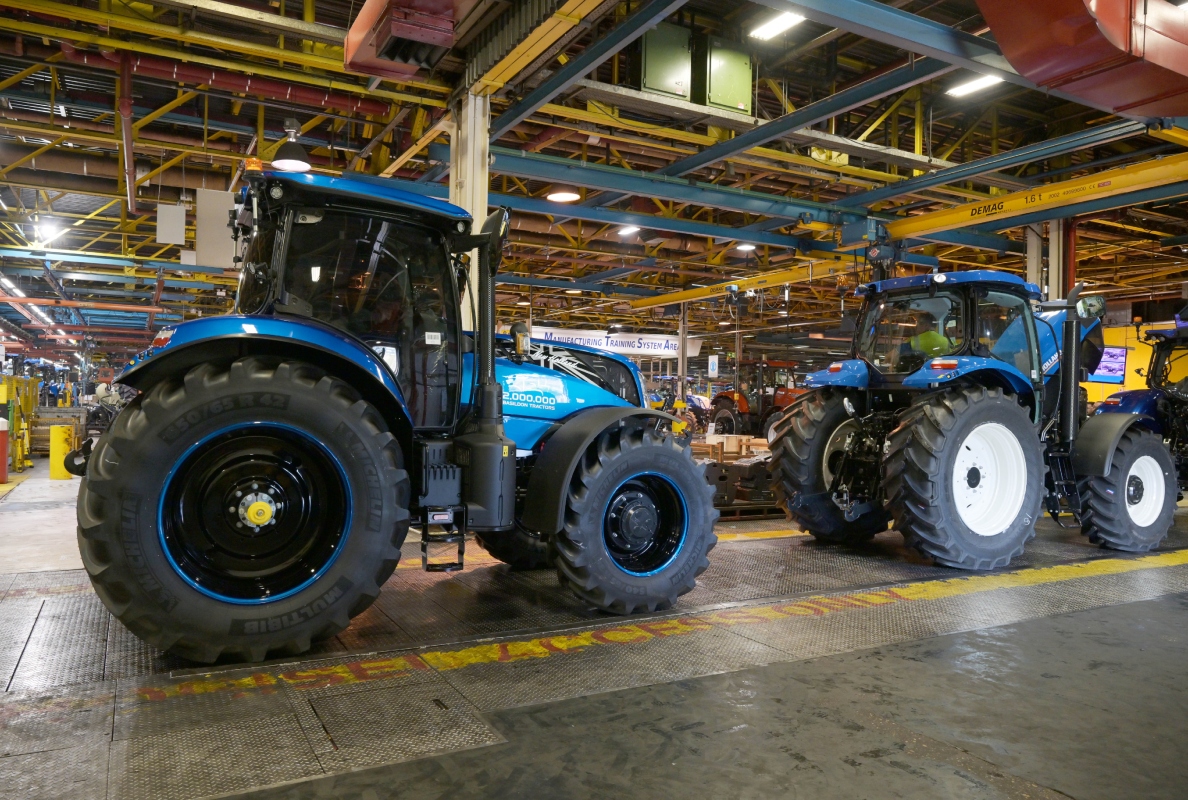 New Holland marks two millionth Basildon tractor