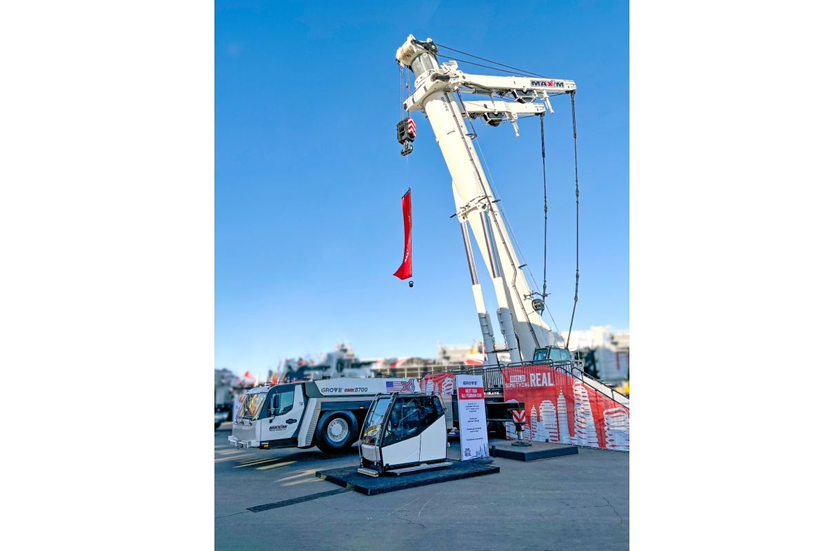 Grove unveils new range-topping all-terrain crane at CONEXPO 2026
