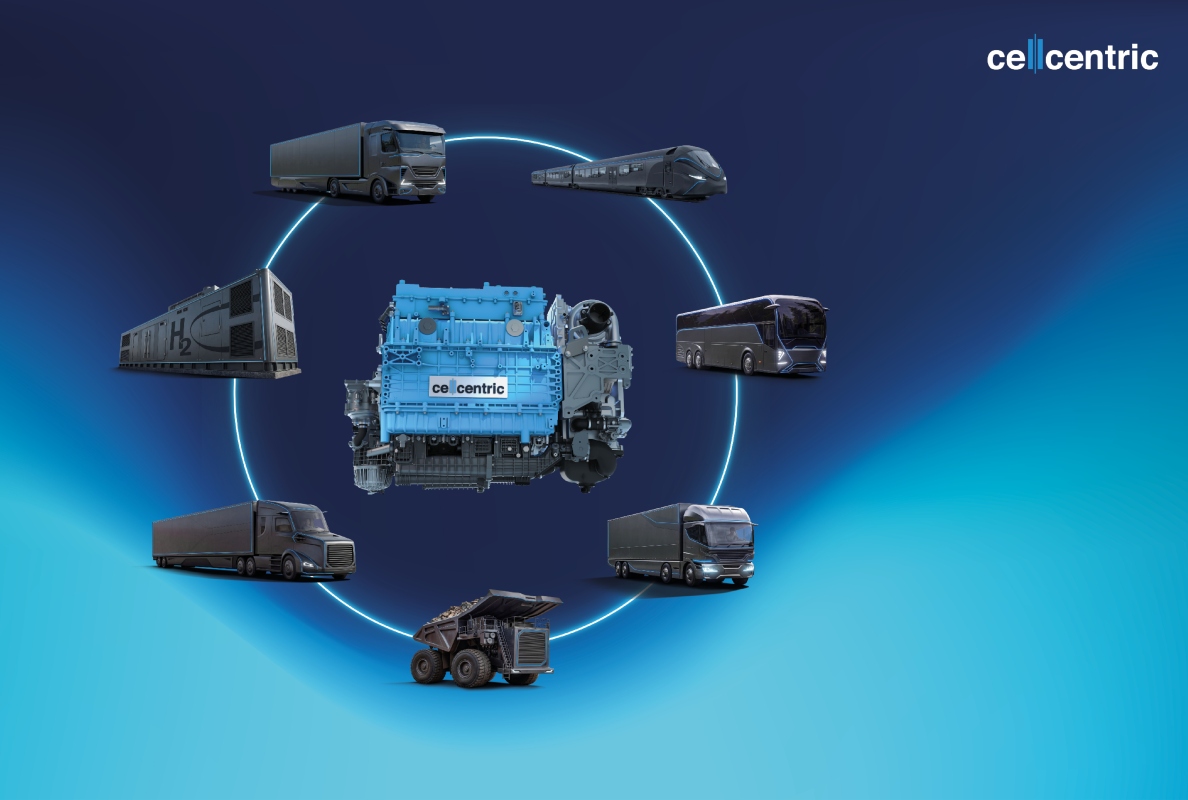 Defining the new fuel cell standard in heavy-duty applications: cellcentric unveils BZA375