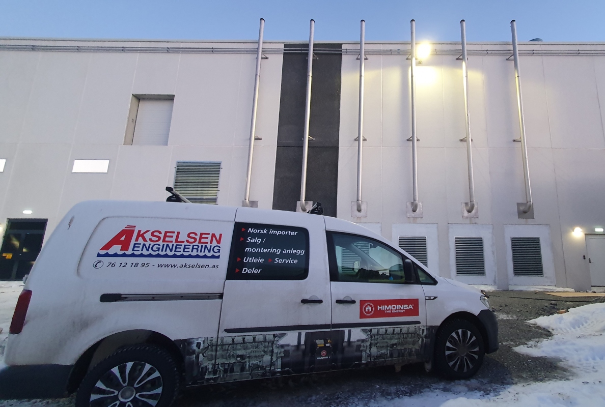 Providing emergency power in extreme weather conditions for the salmon industry in Norway