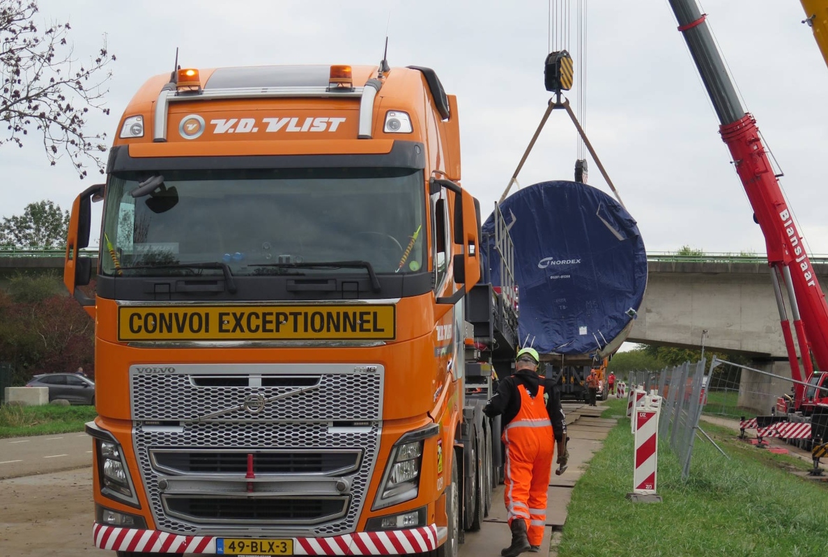 The Logistical Power behind Wind Farm Goyerbrug