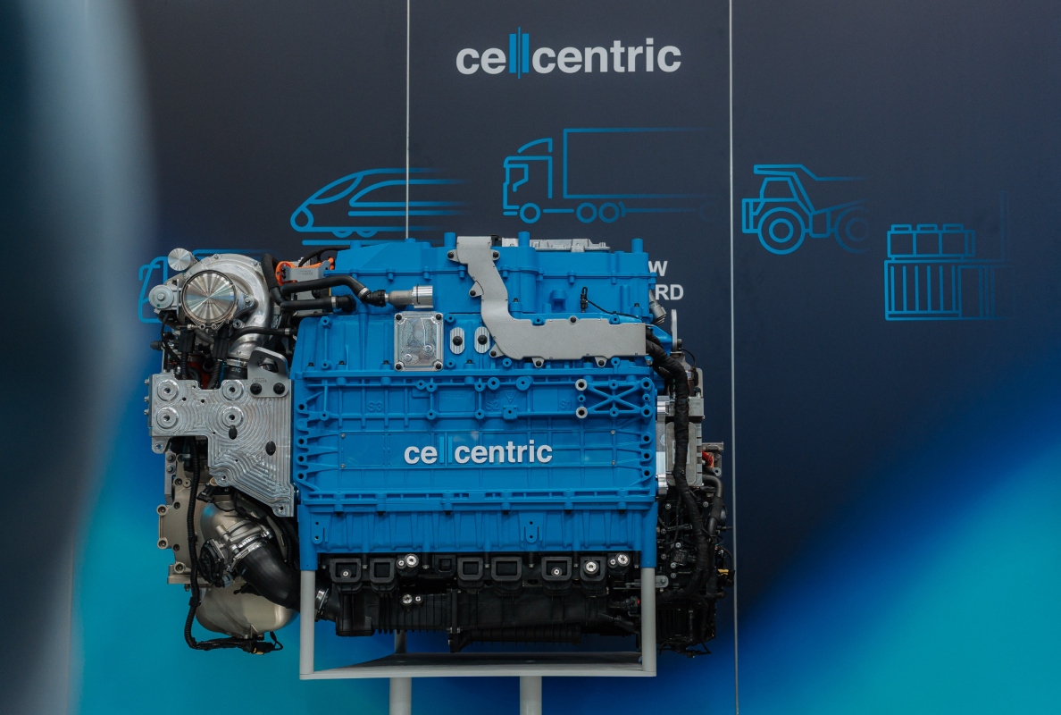 Defining the new fuel cell standard in heavy-duty applications: cellcentric unveils BZA375