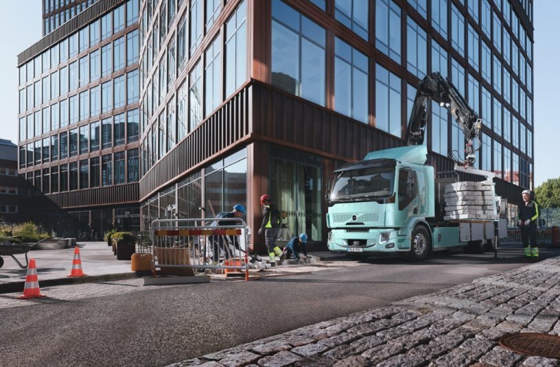 The new Volvo FE and FL Electric - medium-sized trucks for emission-free urban transport and logistics