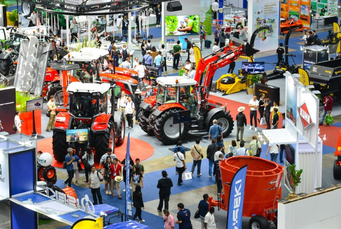 Agritechnica Asia takes place annually and alternates between Thailand and Vietnam