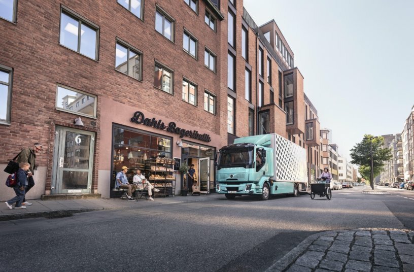 The new Volvo FE and FL Electric - medium-sized trucks for emission-free urban transport and logistics