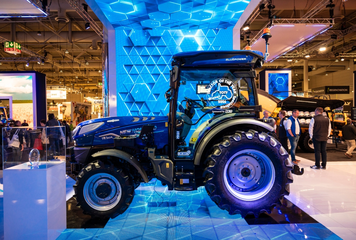 The New Holland T4.120F Auto Command at Agritechnica 2025