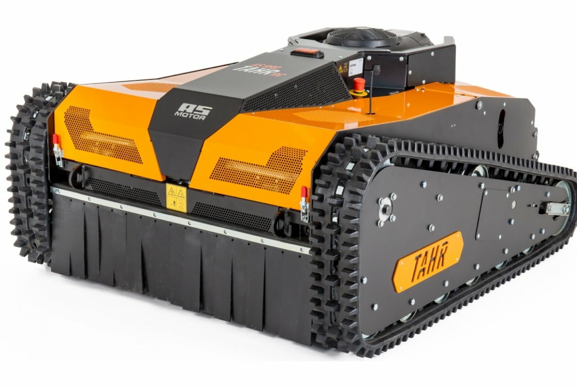 Mow steep slopes faster - without turning