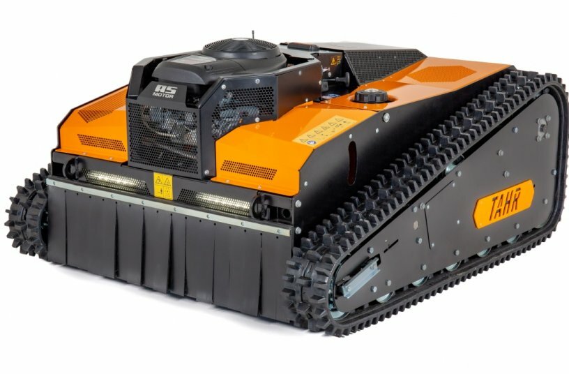Mow steep slopes faster - without turning