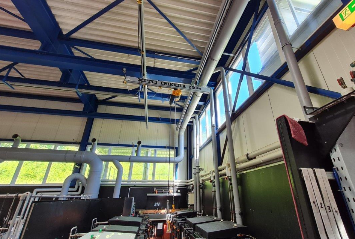 KITO ERIKKILA crane with KITO EQ