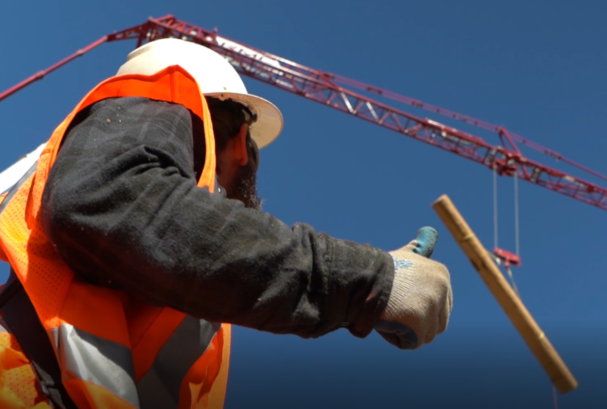 Potain self-erecting cranes in action around the world.