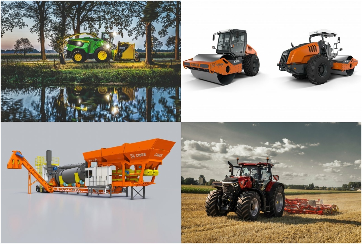 Product launches of October: part 1 (Hamm rollers, CIBER mixing plants, CASE IH tractors, and more)