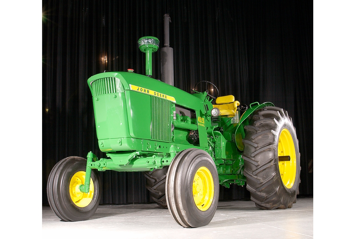 John Deere's 4020 which was being sold 60 years ago