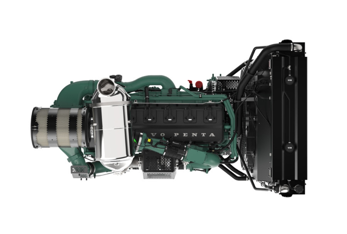 The G17 is Volvo Penta’s new natural gas engine