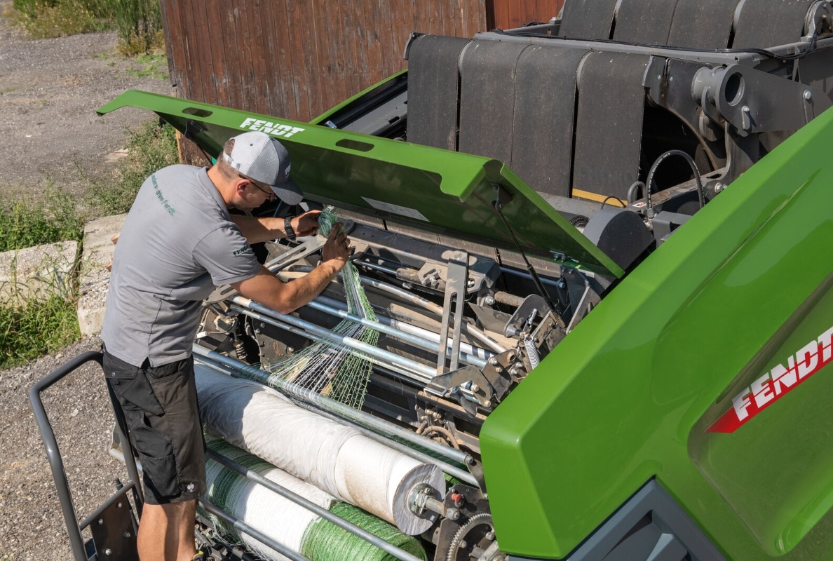 New options for binding by the Fendt Rotana round balers